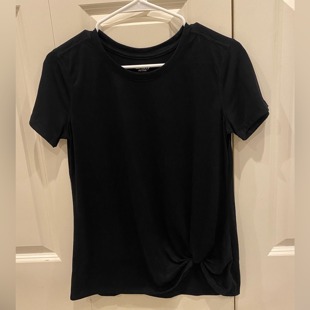 Black Activewear Shirt